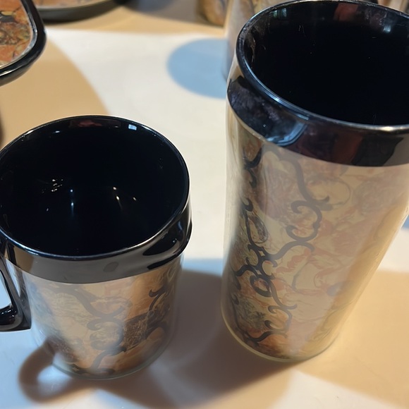 Vintage Thermo-Serv bundle ice bucket, server, mugs, tumblers - Picture 9 of 10